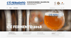 Desktop Screenshot of cefermento.fondazionebertoni.it