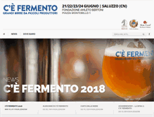 Tablet Screenshot of cefermento.fondazionebertoni.it